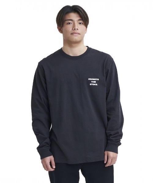 「Quiksilver」 長袖Tシャツ LARGE ブルー メンズ_画像6