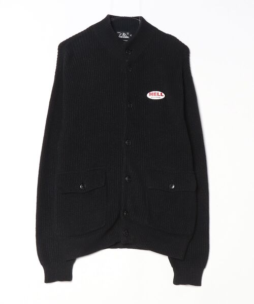 ヒステリックグラマー ヒスガール カーディガン 黒 ブラック フリーサイズ 美品 HYSTERIC GLAMOUR（ヒステリックグラマー） ニットカーディガン MEDIUM