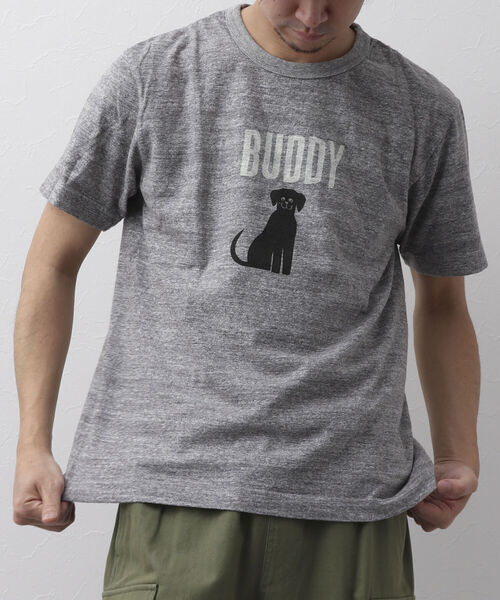 「BARNS OUTFITTERS」 半袖Tシャツ MEDIUM ホワイト メンズ_画像4
