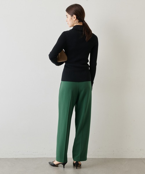 「Whim Gazette」 スラックス FREE ホワイト レディース_画像9