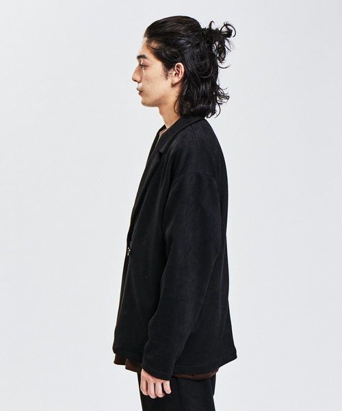 「AH ABAHOUSE」 テーラードジャケット 48 モカ メンズ_画像4