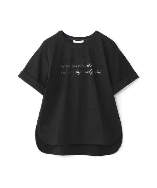 EPOCA（エポカ） tシャツ 半袖 シャイニーロゴTシャツ レディース