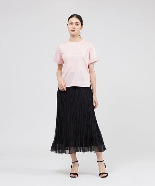 EPOCA（エポカ） tシャツ 半袖 シャイニーロゴTシャツ レディース