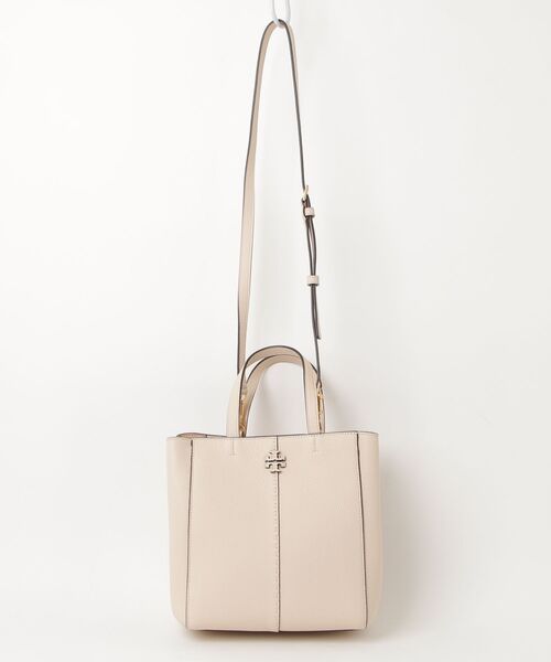 TORY BURCH ベージュ2way トートバッグ TORY BURCH（トリーバーチ） 2WAYバッグ ONE SIZE ベージュ レディース