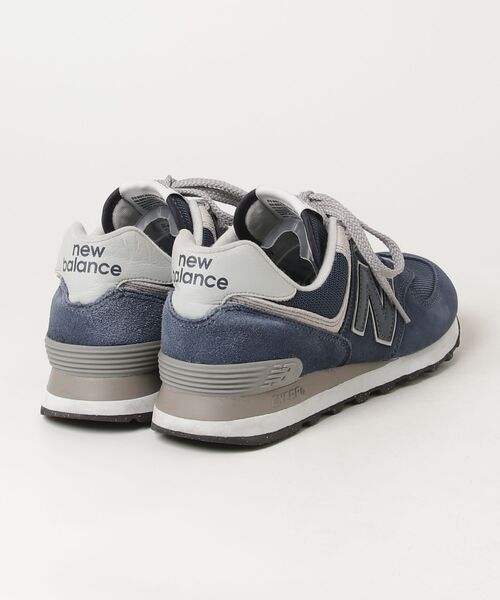 「New Balance」 ローカットスニーカー 26.0cm ネイビー メンズ_画像2