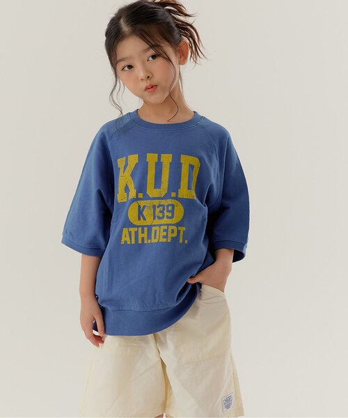 BREEZE（ブリーズ） tシャツ 「WEB限定」KUDOZ.B ラグランカレッジ半袖
