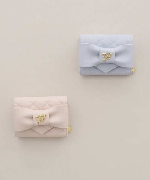 「Maison de FLEUR」 財布 FREE サックスブルー レディース_画像2