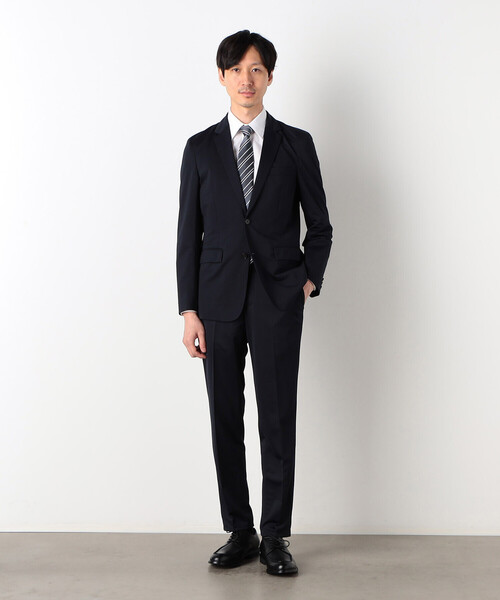 「COMME CA ISM」 スーツ LARGE ネイビー メンズ