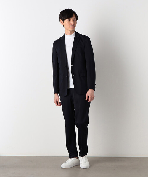 「COMME CA ISM」 スーツ LARGE ネイビー メンズの画像