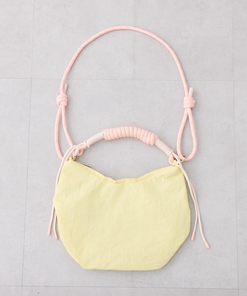 ショルダーバッグ バッグ :「WEB限定」撥水ナイロンハーフムーン2WAYBAG レディース メンズの画像