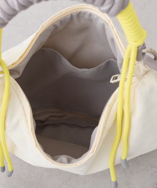 ショルダーバッグ バッグ :「WEB限定」撥水ナイロンハーフムーン2WAYBAG レディース メンズの画像