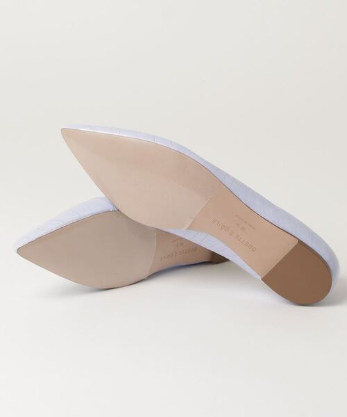 「ODETTE E ODILE」 フラットパンプス 22cm ブラック レディース_画像3