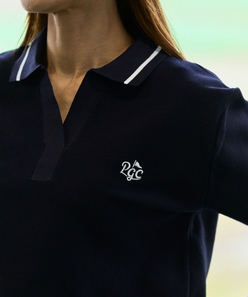 pacfic golf clubレディースポロシャツ Pacific GOLF CLUB（パシフィックゴルフクラブ） ポロシャツ ポロ KNIT