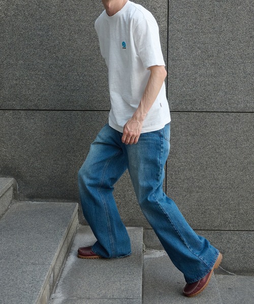 Perushu ジーンズ VINTAGE WASHED BOOTSCUT DENIM/ヴィンテージ