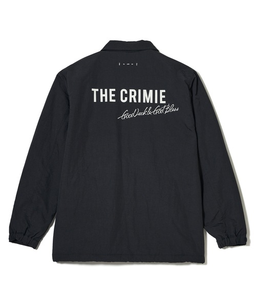 「CRIMIE」 コーチジャケット L ブラック メンズ_画像3