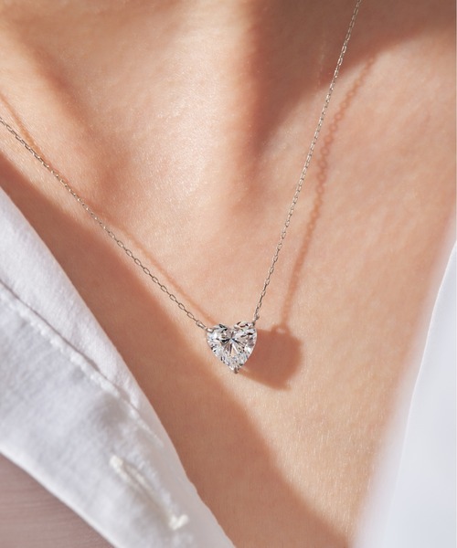 UNITED JEWELS（ユナイテッドジュエルズ） ネックレス Pt900 ラボ 