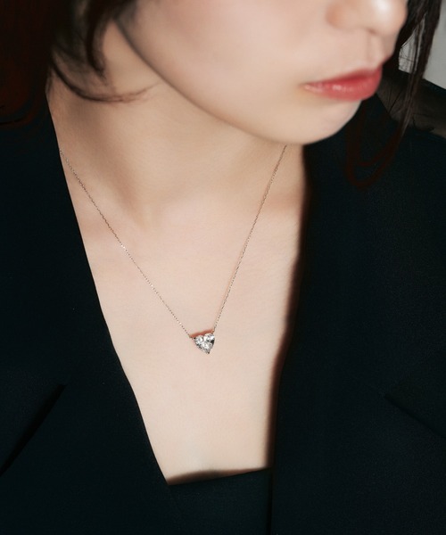 UNITED JEWELS（ユナイテッドジュエルズ） ネックレス Pt900 ラボ 