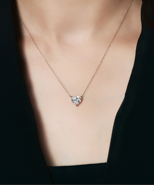 UNITED JEWELS（ユナイテッドジュエルズ） ネックレス Pt900 ラボ 