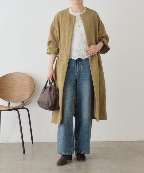 BEARDSLEY（ビアズリー） コート アウター FWバルーン袖フレアーコート