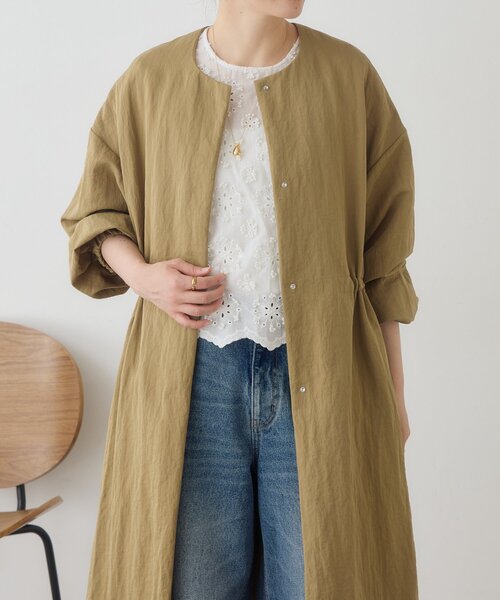 BEARDSLEY（ビアズリー） コート アウター FWバルーン袖フレアーコート