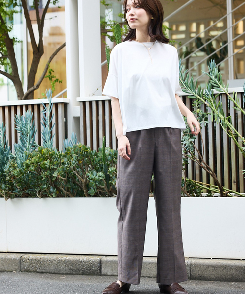 「abahouse mavie」 半袖Tシャツ フリー ホワイト レディース_画像2