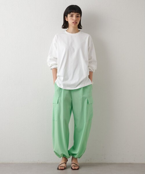 Whim Gazette（ウィム ガゼット） tシャツ 「GEMINI」 バックフリル