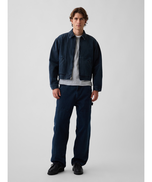 GAP（ギャップ） デニムジャケット gジャン デニム ボクシー ワーク