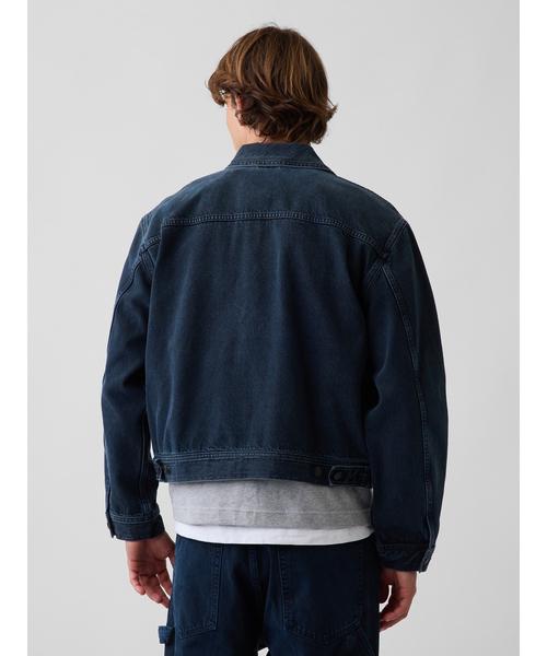 GAP（ギャップ） デニムジャケット gジャン デニム ボクシー ワーク