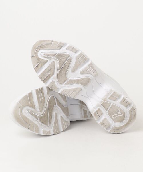 「PUMA」 ローカットスニーカー 25.5cm ホワイト レディース_画像3