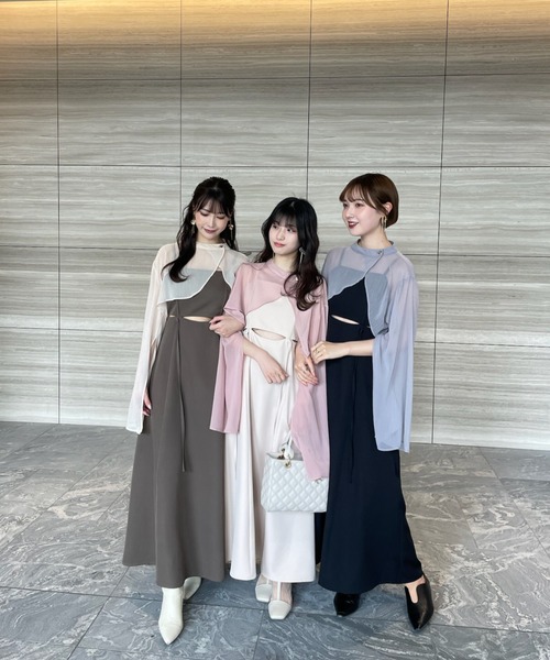 「mellowneon」 コンビワンピース SMALL ピンク レディース_画像9