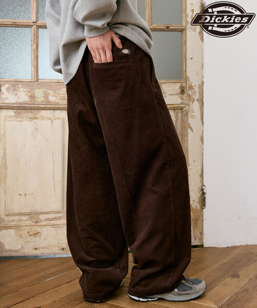 Dickies（ディッキーズ） ワイドパンツ パンツ コーデュロイ × PUBLUX