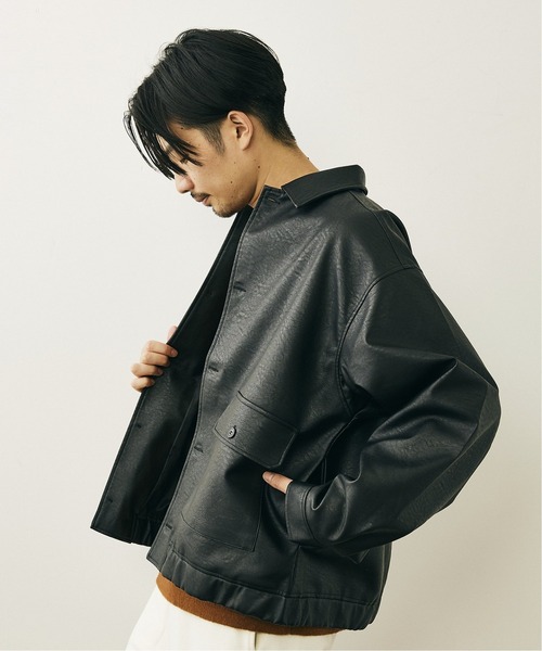 けるフェイ ジャケット Paypayモール店 通販 Paypayモール ブルゾン フェイクレザーブルゾン Zozotown はリアルレ