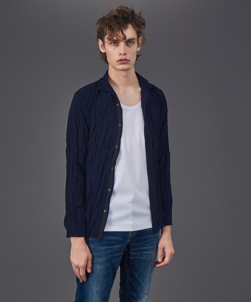 5351になりました。 5351 POUR LES HOMMES シャツ エステルツイルワッシャー シャツ メンズ