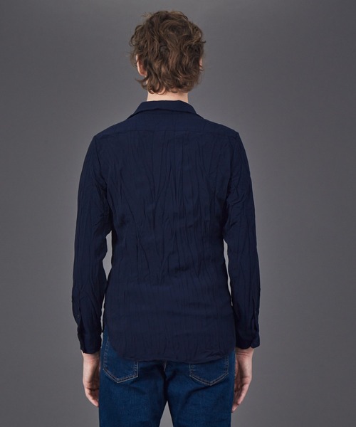 5351 POUR LES HOMMES シャツ エステルツイルワッシャー シャツ メンズ