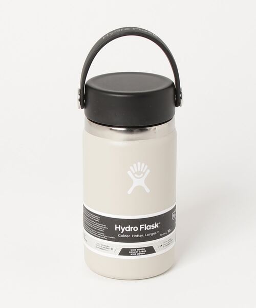 Hydro Flask 水筒 355ml ホワイト/ブラック HYDRO FLASK ハイドロフラスク Hydration 18oz Standard Mouth
