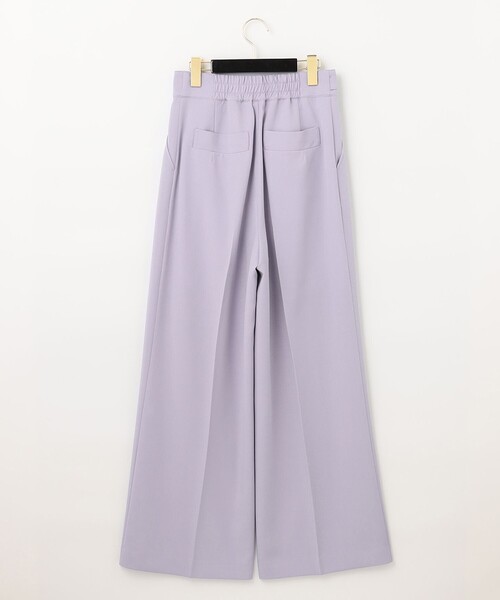 GRACE CONTINENTAL パンツ ベルテッドワイドパンツ レディース