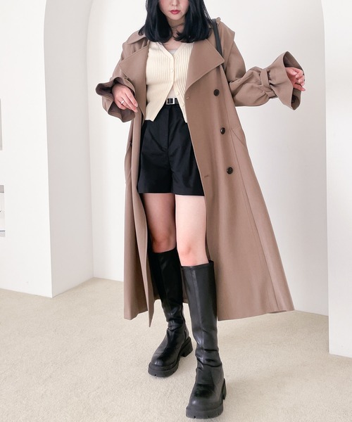 Heather トレンチコート 楽天市場】【SALE／41%OFF】(W)2WAYトレンチコート Heather