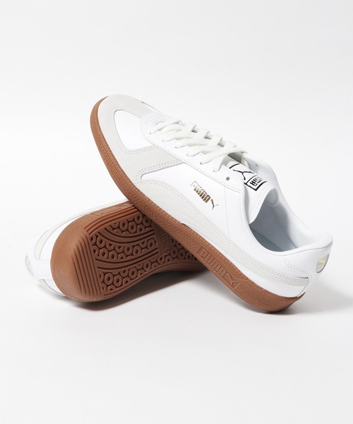 タグ付　PUMA アーミートレーナー ホワイト/ブラック　27 PUMA プーマ スニーカー アーミートレーナー メンズ ARMY