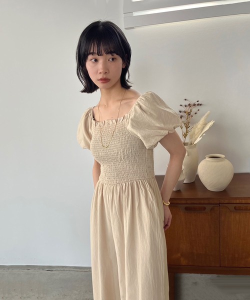 Jewelobe オールインワン バルーンスリーブシャーリング