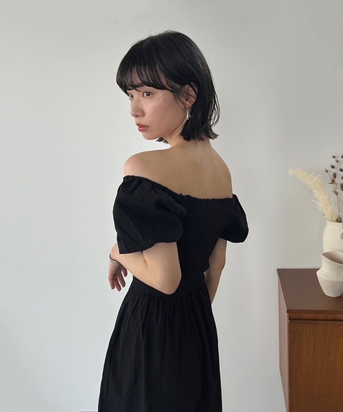 Jewelobe オールインワン バルーンスリーブシャーリング