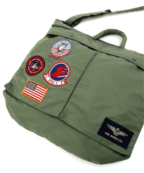 アビレックス　U.S. ARMY ミリタリーパッチ トートバッグ アビレックス U.S. ARMY ミリタリーパッチ トートバッグ AVIREX