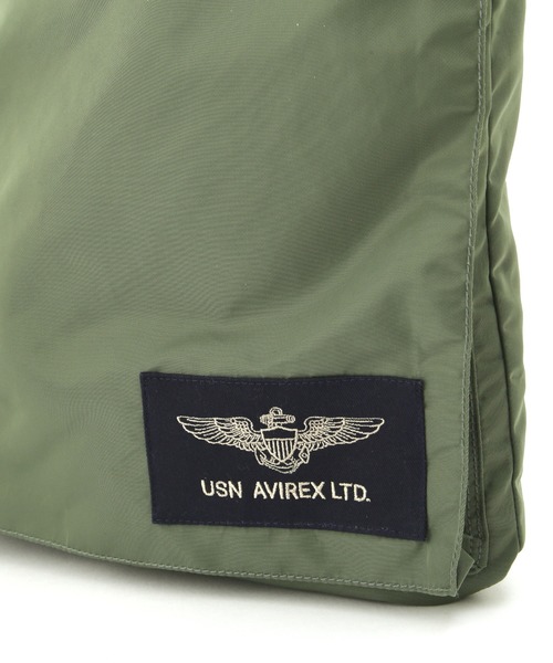 アビレックス　U.S. ARMY ミリタリーパッチ トートバッグ アビレックス U.S. ARMY ミリタリーパッチ トートバッグ AVIREX