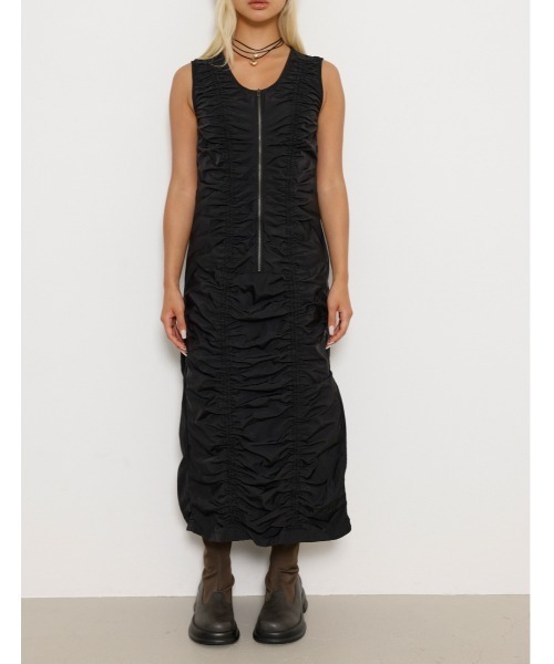 LAGUA GEM ワンピース NYLON ZIP SLIT : ZOZOTOWN Yahoo!店