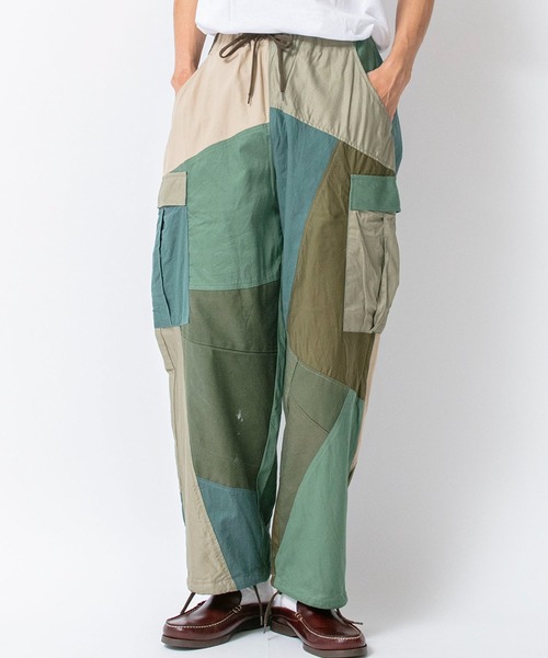 Johnbull（ジョンブル） カーゴパンツ 「rebear by Johnbull」パッチ