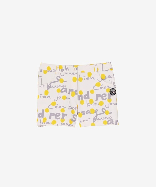 and per se（アンパスィ） パンツ SWING DRYエアリーピケ プリント