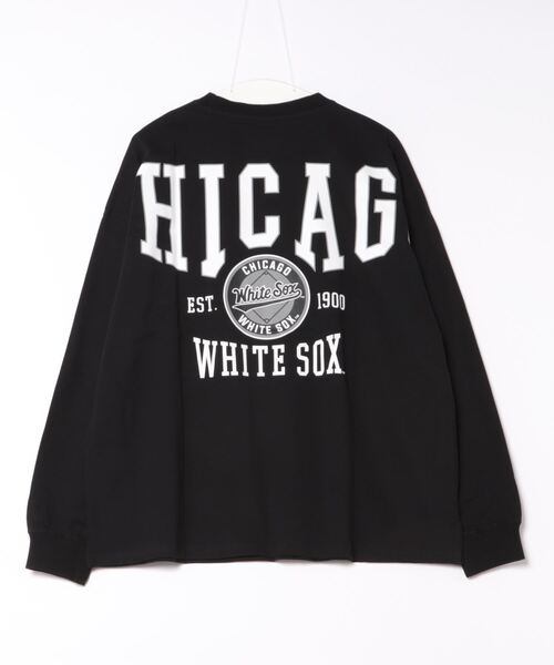 MLB tシャツ 」バックロゴ ロングスリーブTシャツ/メンズ メンズ