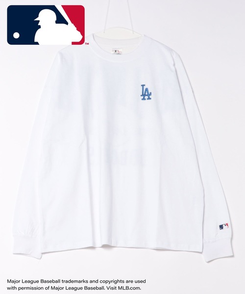 MLB tシャツ 」バックロゴ ロングスリーブTシャツ/メンズ メンズ