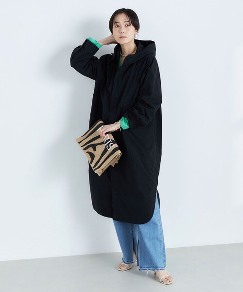 Rie millerコート フード付き Rie Miller（リエミラー）の「フード付きシャツコート（その他