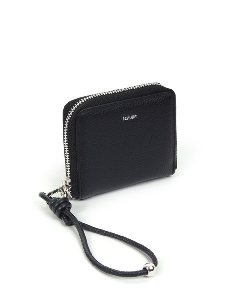 【BEAURE】ヴュレ ハンドストラップ付き 財布 ウォレット カウレザー 本革 Beau're（ヴュレ） 財布 BEAURE カウレザー ハンドストラップ 付き
