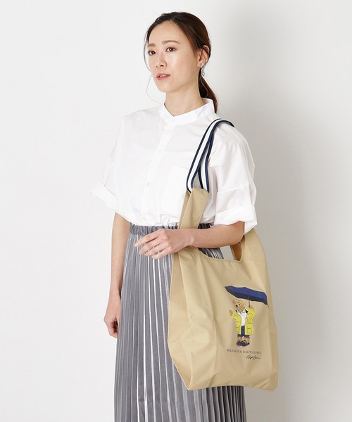 ✨美品✨POLO RALPH LAUREN ハンドバッグ　ショルダーベルト付 POLO RALPH LAUREN ショルダーバッグ バッグ ベルト付きレイン